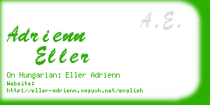 adrienn eller business card